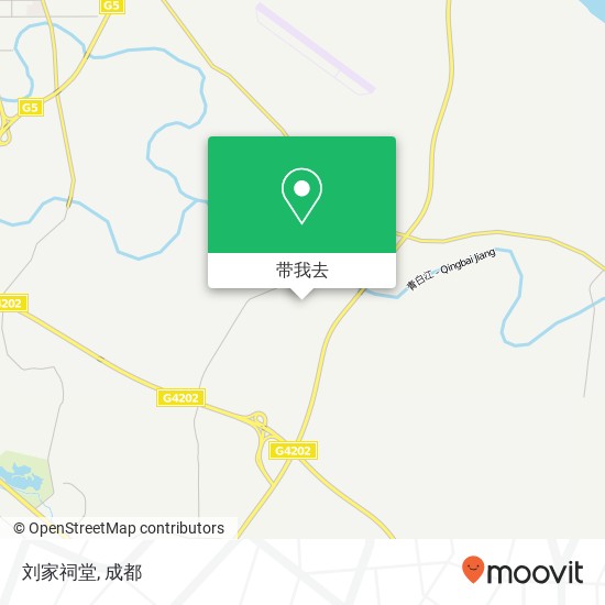 刘家祠堂地图
