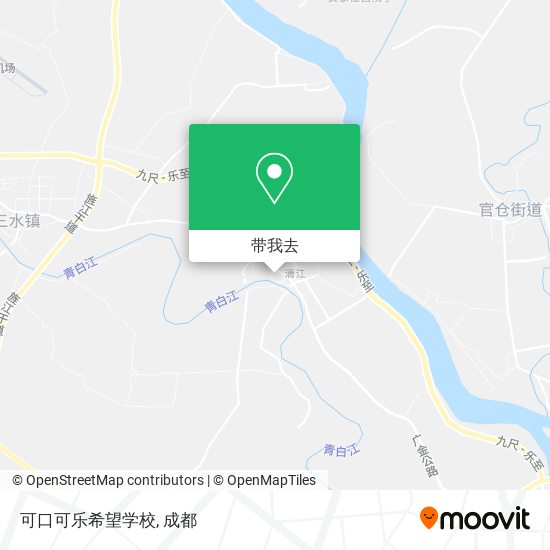 可口可乐希望学校地图