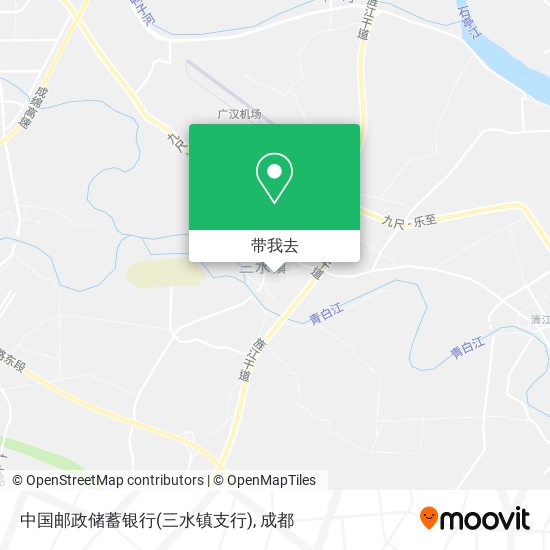 中国邮政储蓄银行(三水镇支行)地图