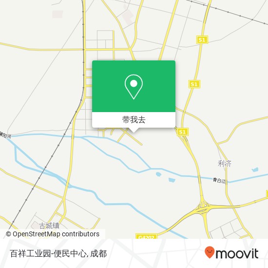 百祥工业园-便民中心地图