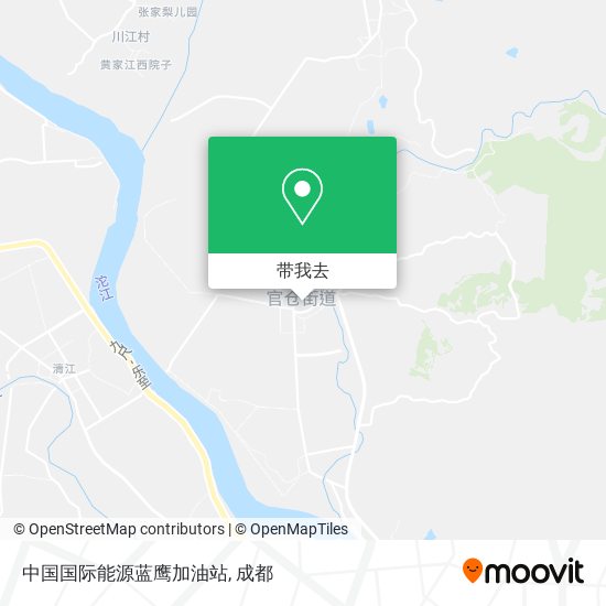 中国国际能源蓝鹰加油站地图