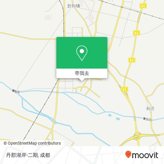 丹郡湖岸-二期地图