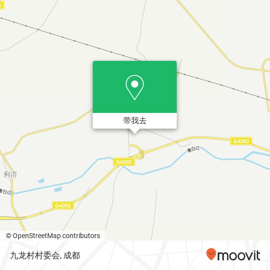 九龙村村委会地图