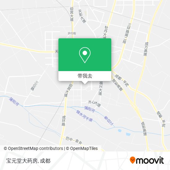 宝元堂大药房地图