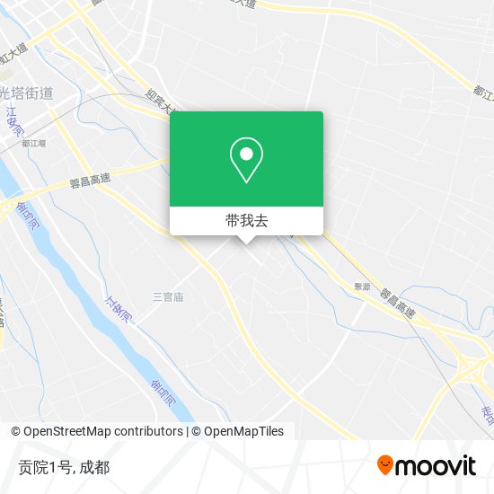 贡院1号地图