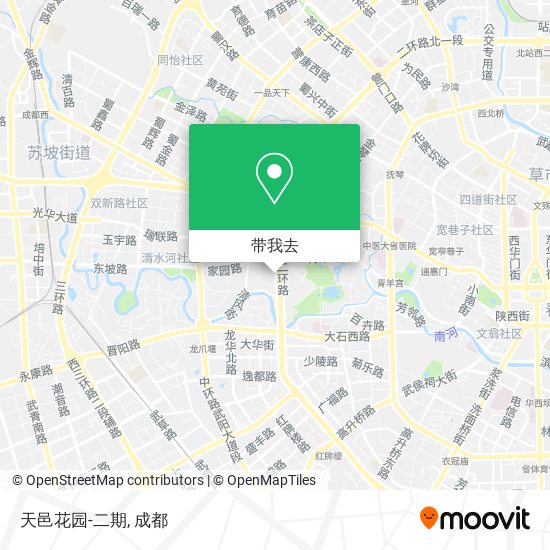 天邑花园-二期地图