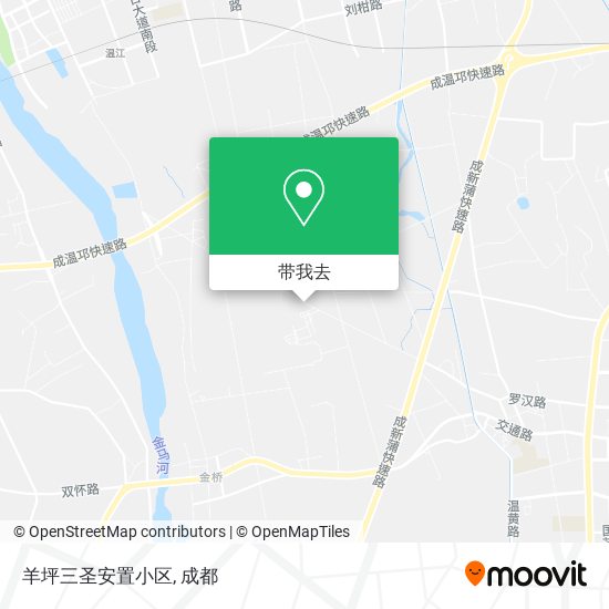 羊坪三圣安置小区地图