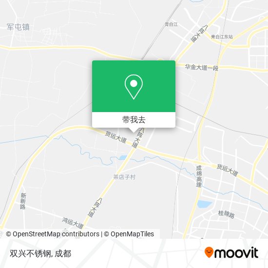 双兴不锈钢地图