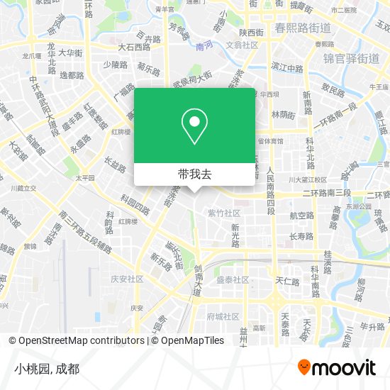 小桃园地图