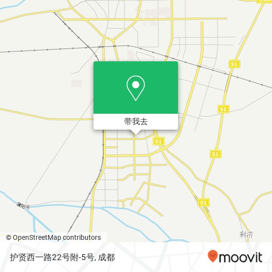 护贤西一路22号附-5号地图