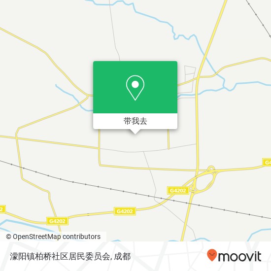 濛阳镇柏桥社区居民委员会地图