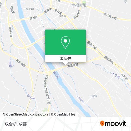 双合桥地图