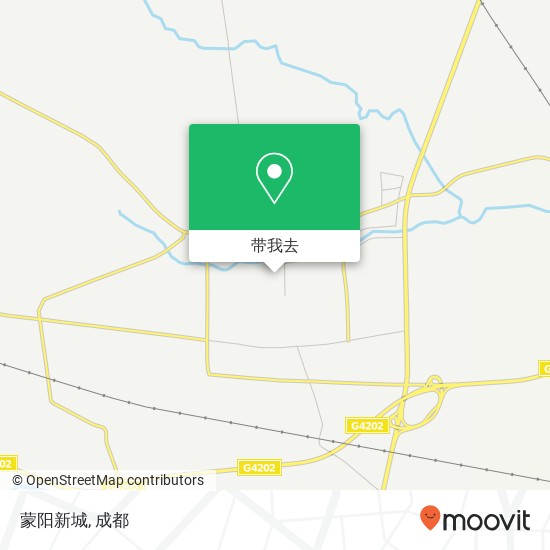 蒙阳新城地图