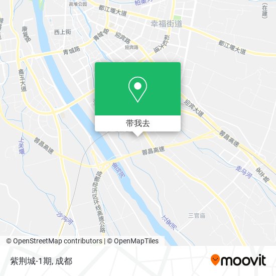 紫荆城-1期地图