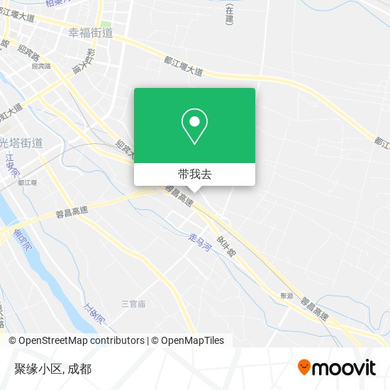 聚缘小区地图