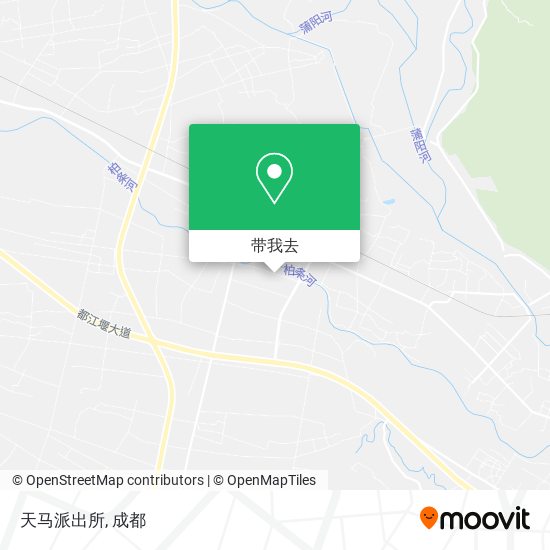 天马派出所地图