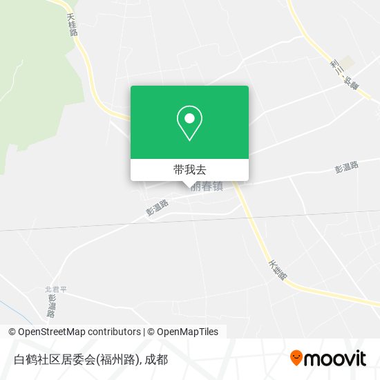 白鹤社区居委会(福州路)地图