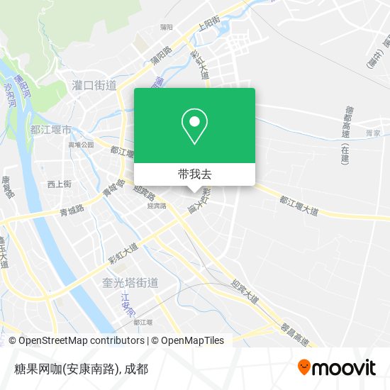 糖果网咖(安康南路)地图