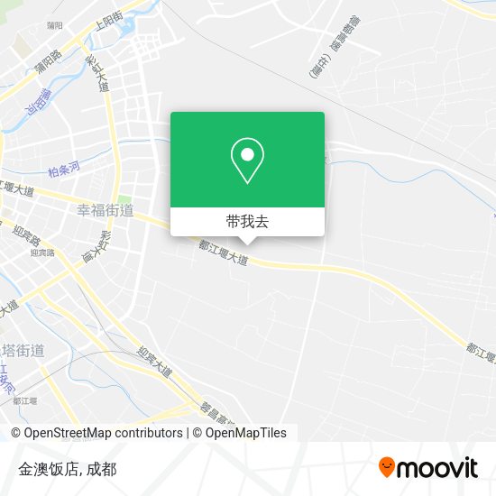 金澳饭店地图