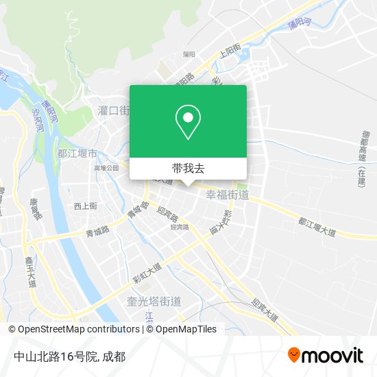 中山北路16号院地图