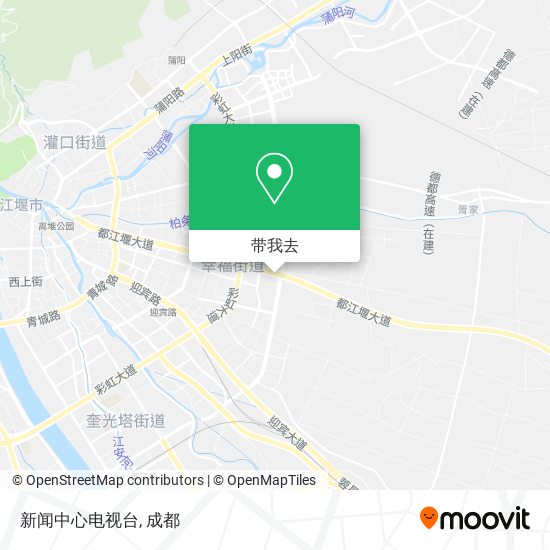 新闻中心电视台地图