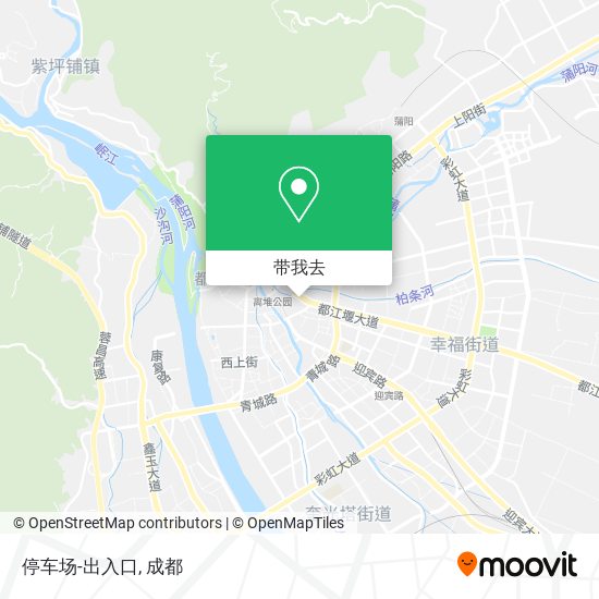 停车场-出入口地图