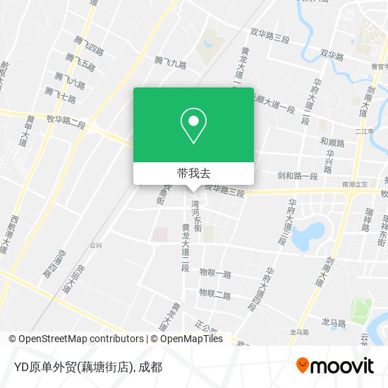 YD原单外贸(藕塘街店)地图