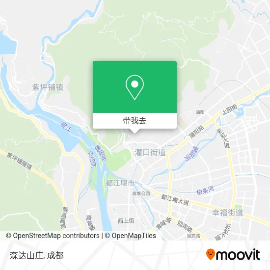 森达山庄地图