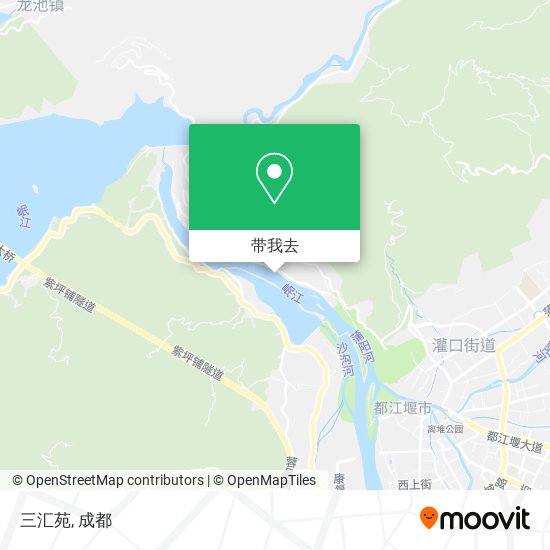 三汇苑地图