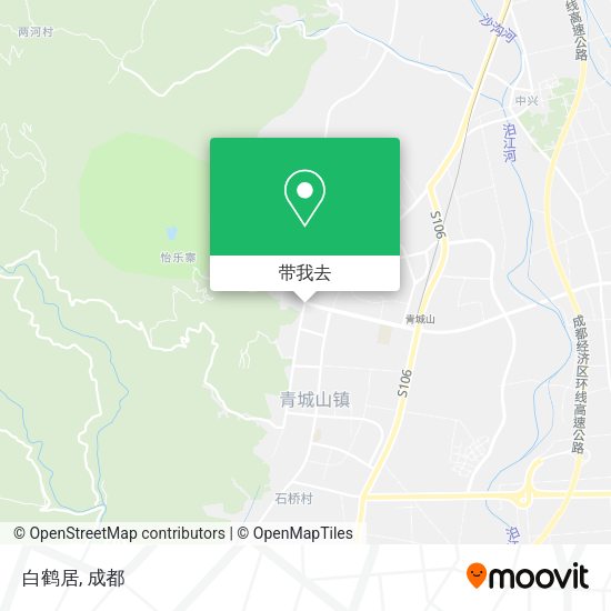 白鹤居地图