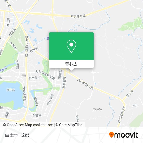 白土地地图