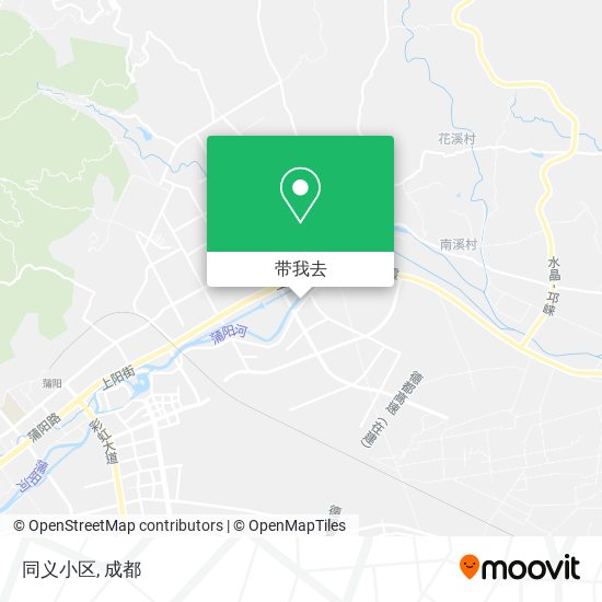 同义小区地图