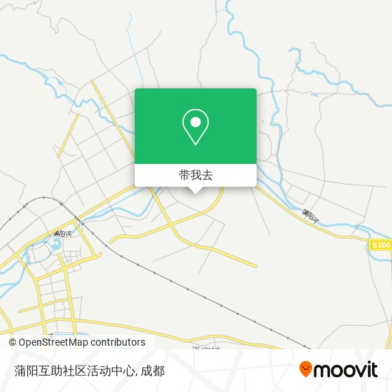 蒲阳互助社区活动中心地图