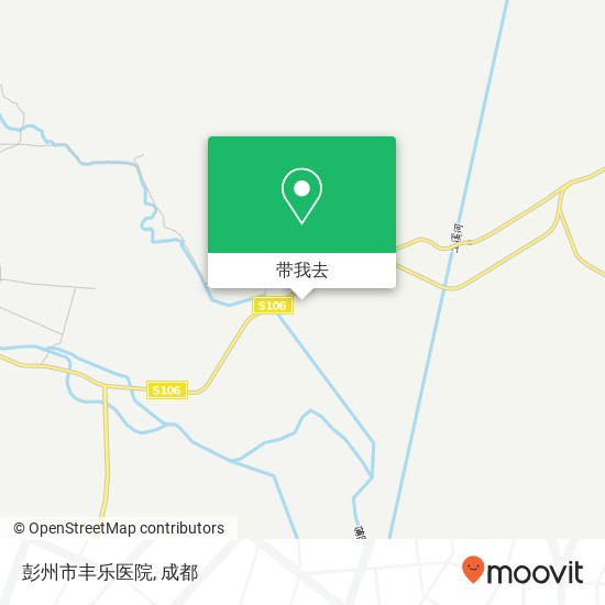 彭州市丰乐医院地图