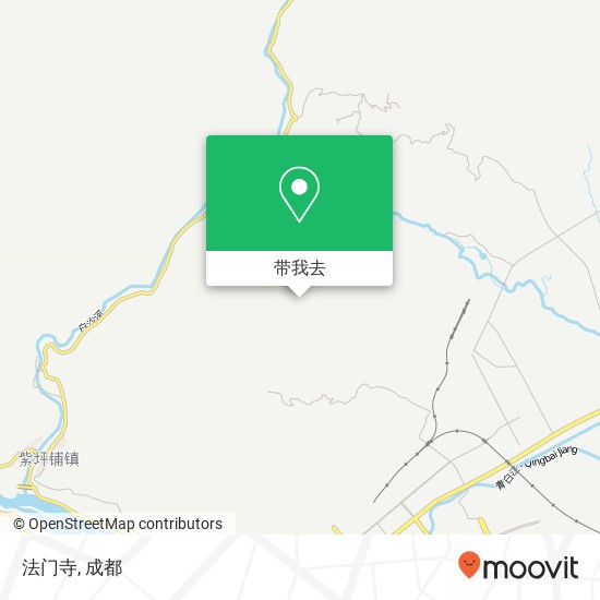 法门寺地图