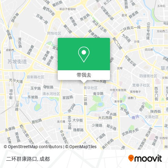 二环群康路口地图
