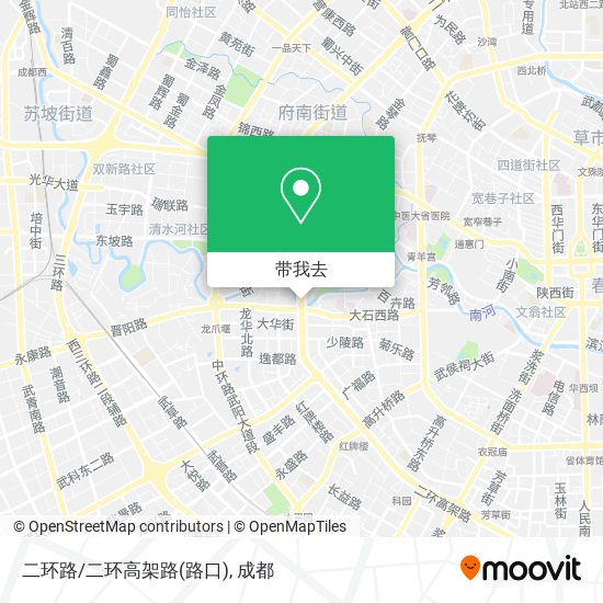 二环路/二环高架路(路口)地图