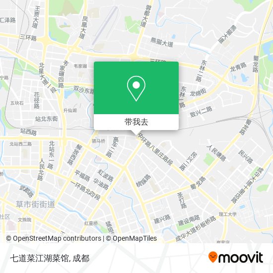 七道菜江湖菜馆地图