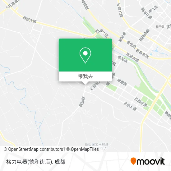 格力电器(德和街店)地图