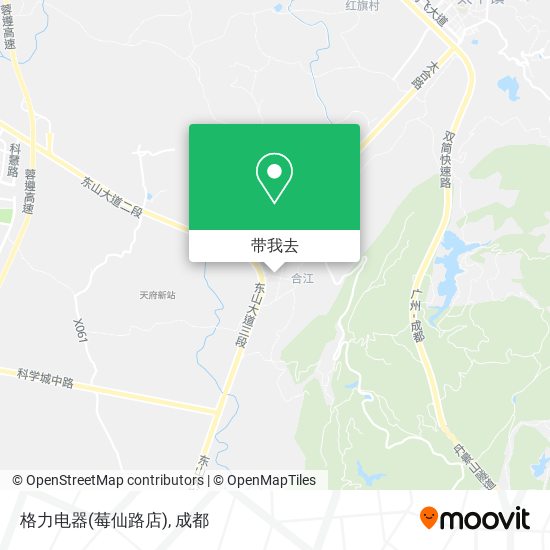 格力电器(莓仙路店)地图