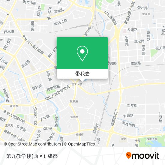 第九教学楼(西区)地图