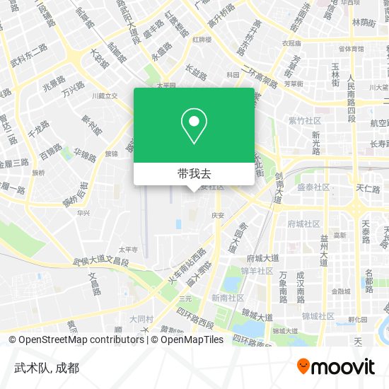 武术队地图