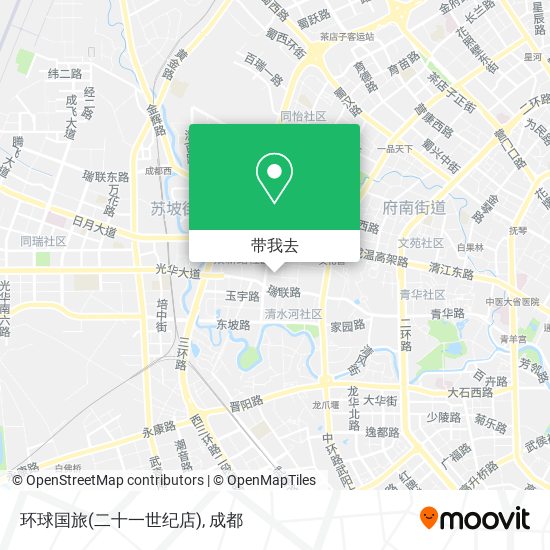 环球国旅(二十一世纪店)地图