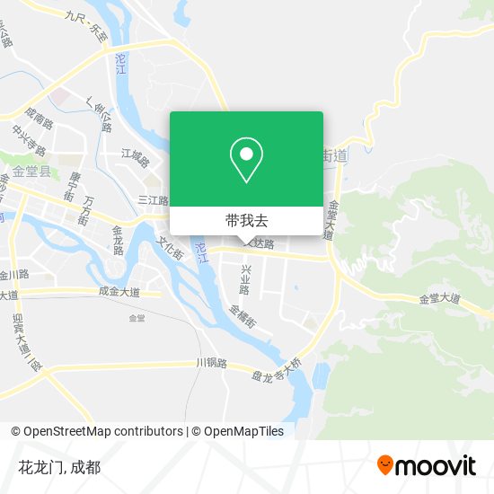 花龙门地图