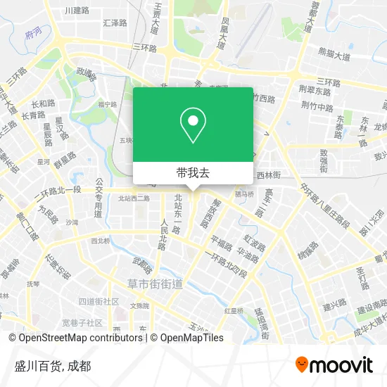 盛川百货地图