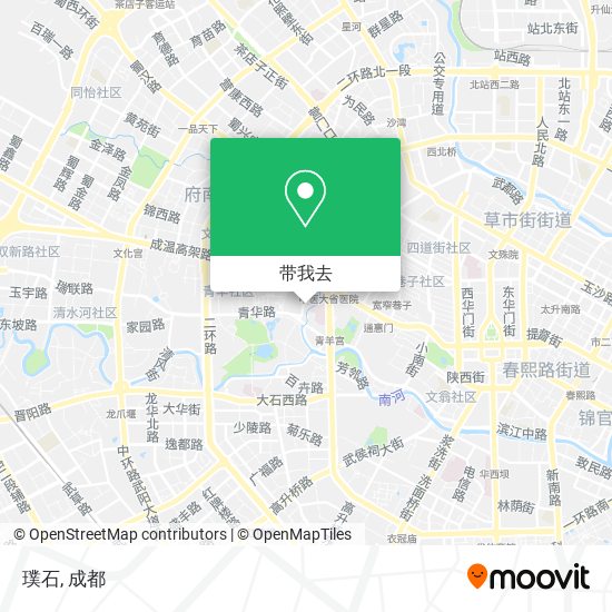 璞石地图