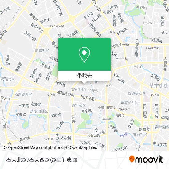 石人北路/石人西路(路口)地图