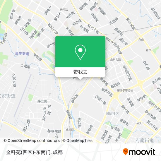 金科苑(四区)-东南门地图