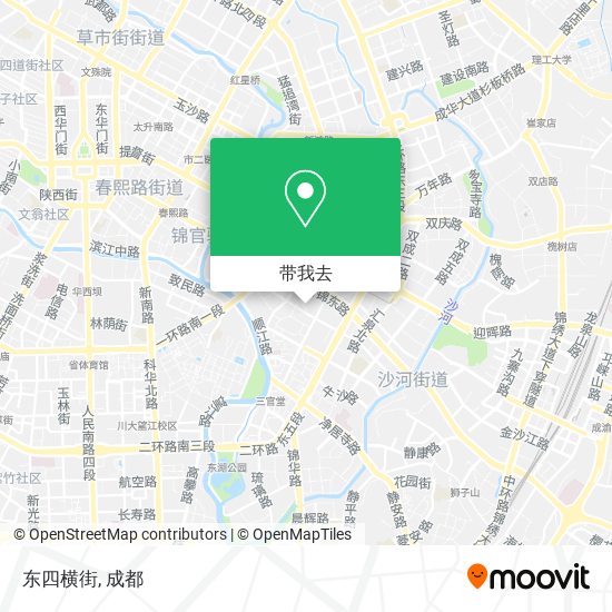 东四横街地图