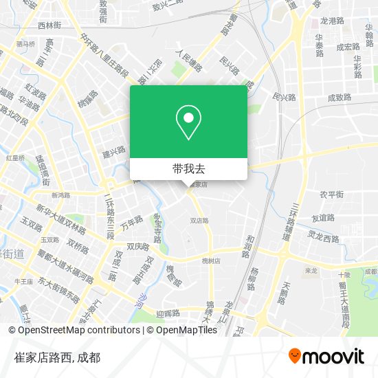 崔家店路西地图